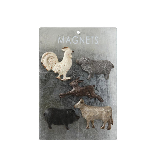 On The Farm Animal Magnets