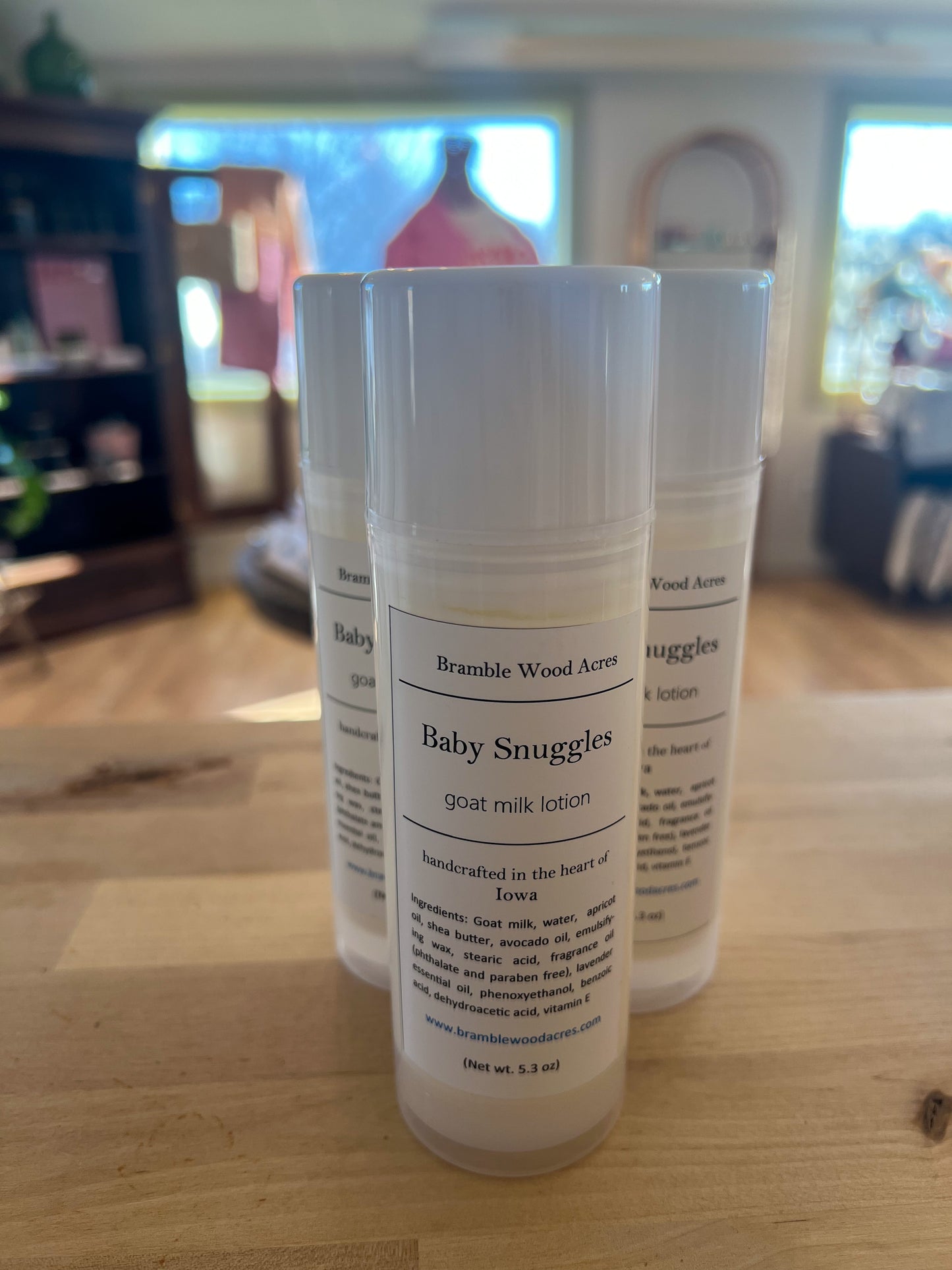 Bramble Wood Acres Baby Snuggles Goat Milk Lotion