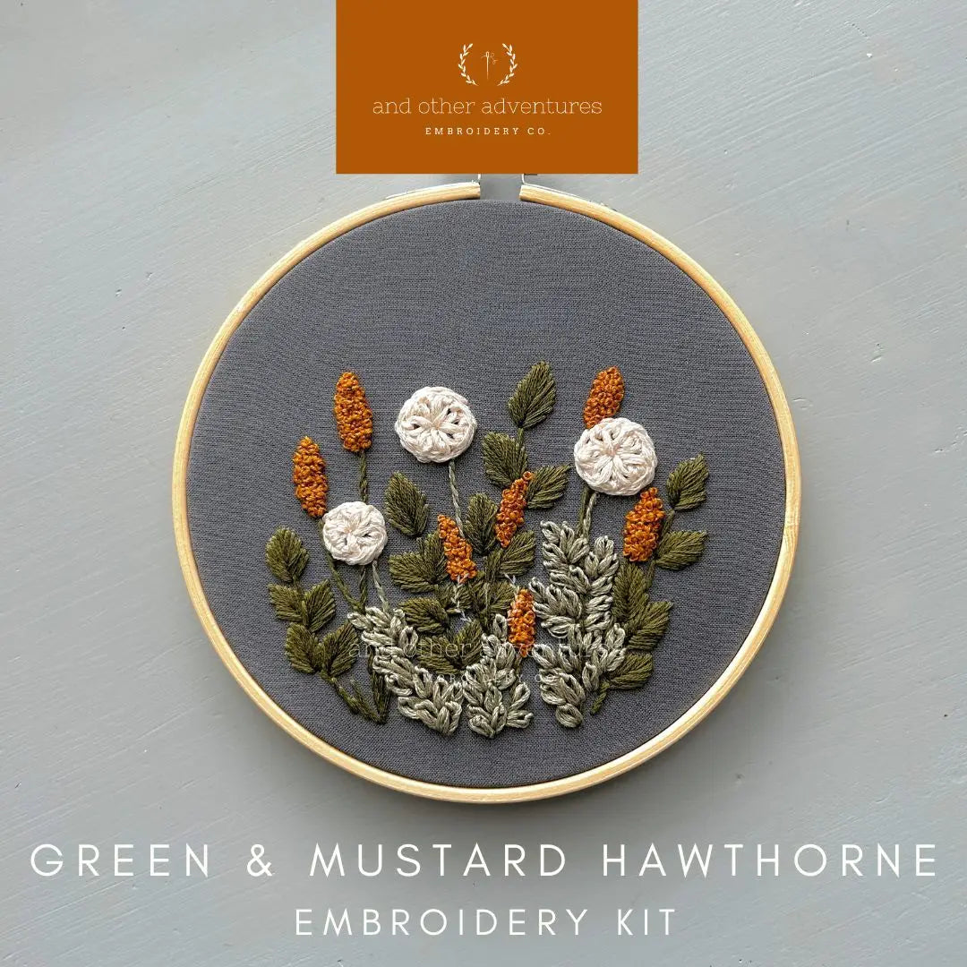 Hawthorne Hand Embroidery Kit