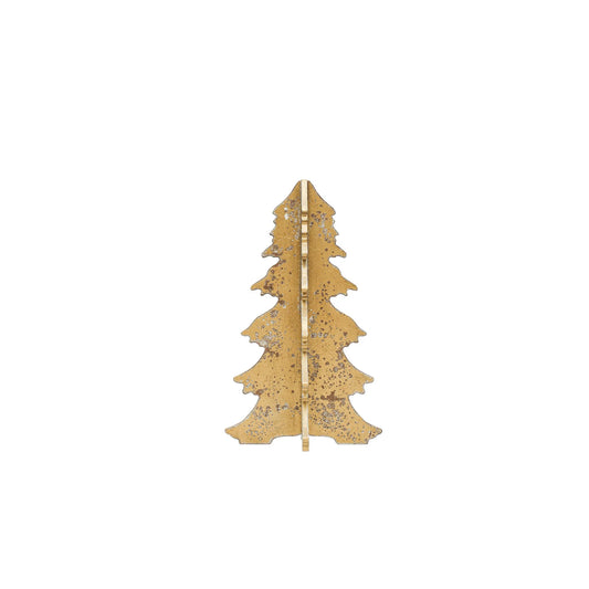 Gold Laser Cut Tree 15.5” Tall