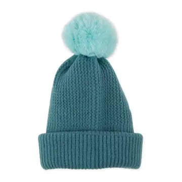 Knit Pom Pom Beanie