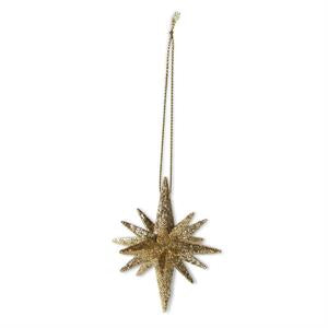 Glitter Star Ornament 2 inch