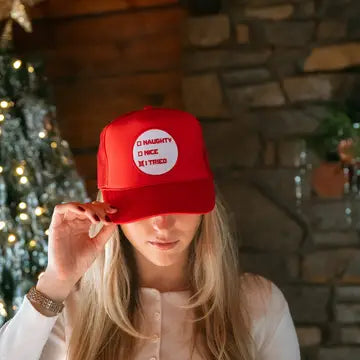 Naughty + Nice Hat