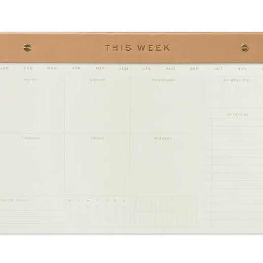 Weekly Postbound Notepad