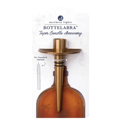 Bottelabra Taper Gold