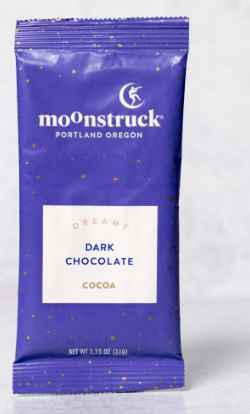 Moonstruck Dark Chocolate Hot Cocoa Single Serving Pack