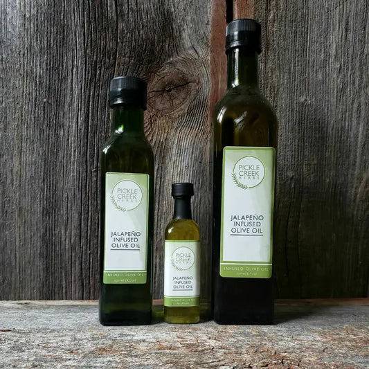 Pickle Creek Herbs Jalapeno Infused Olive Oil