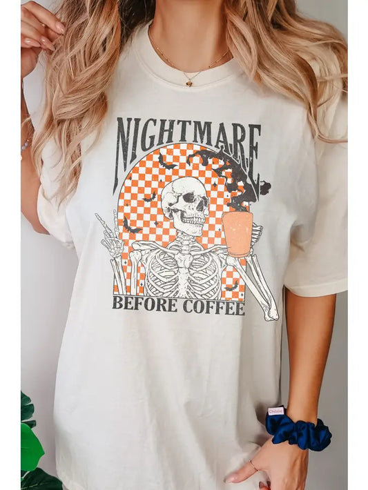 Nightmare Before Coffee T-shirt