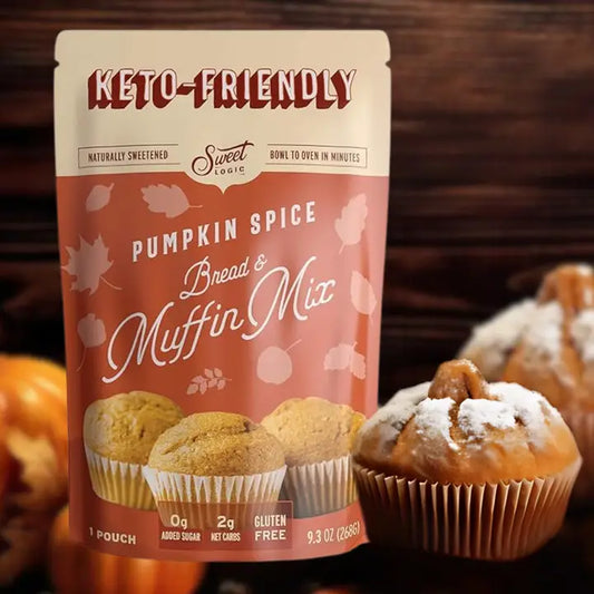 Pumpkin Spice Easy Bake Mix - Keto, Low-Carb, No-Sugar