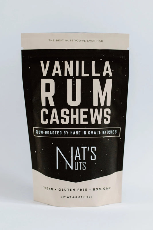 Nat's Nuts-Vanilla Rum Cashews